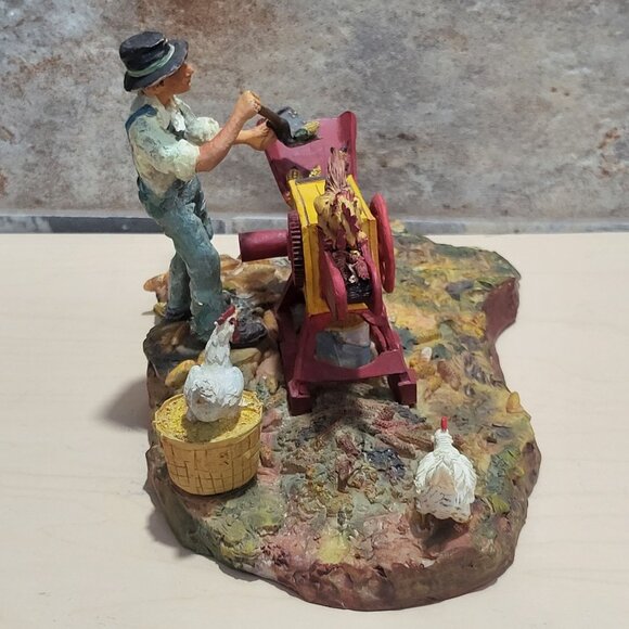 Ertl Foxfire Farm Figurine Easy Pickins Lowell Davis 1995 - Picture 11 of 15